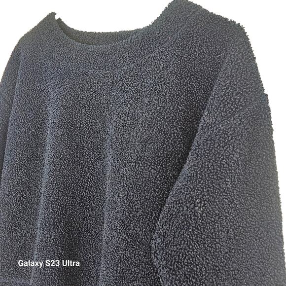 J Crew Sweater Women XS Navy Vintage Fleece Sweater Women Pullover Sweater - Picture 5 of 8
